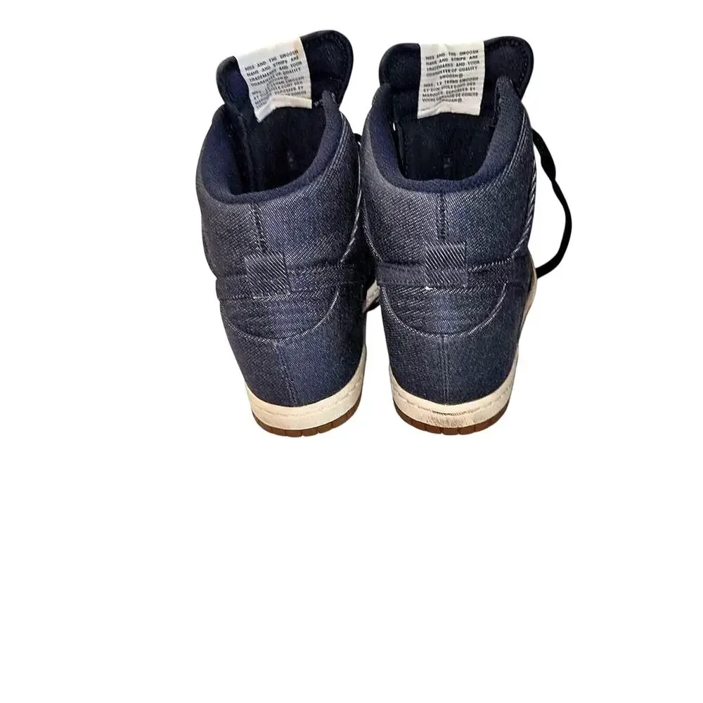 Nike dunk sky hi denim